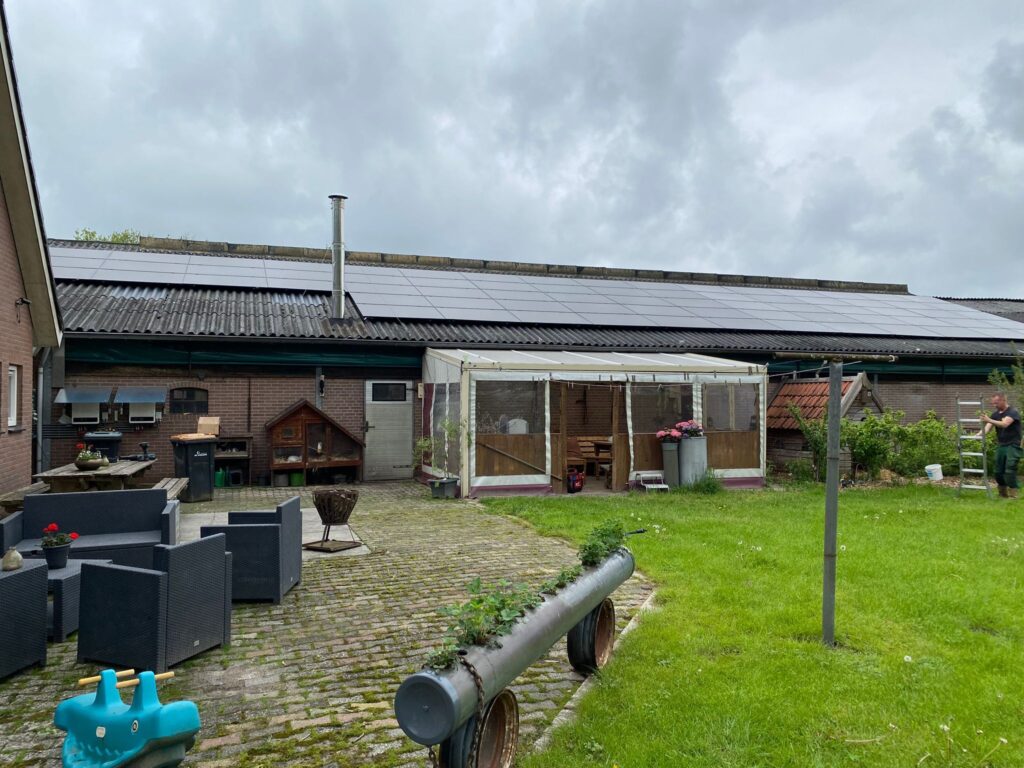 Zonnepanelen Drogteropslagen