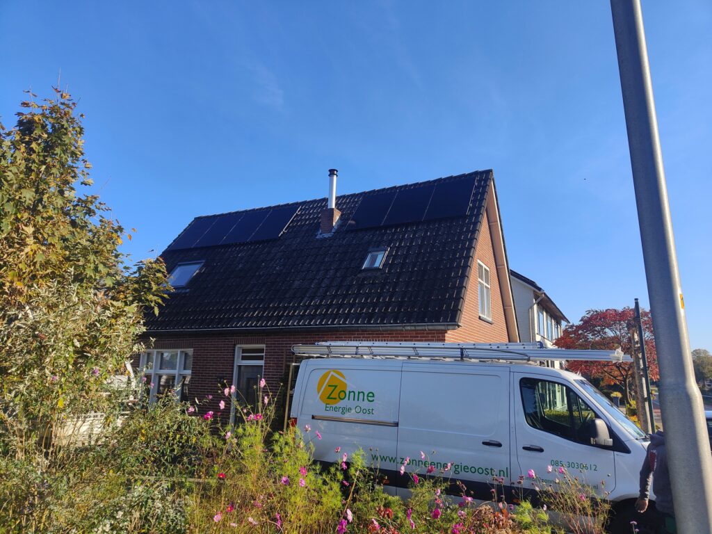 Installatie JA Solar 10 panelen