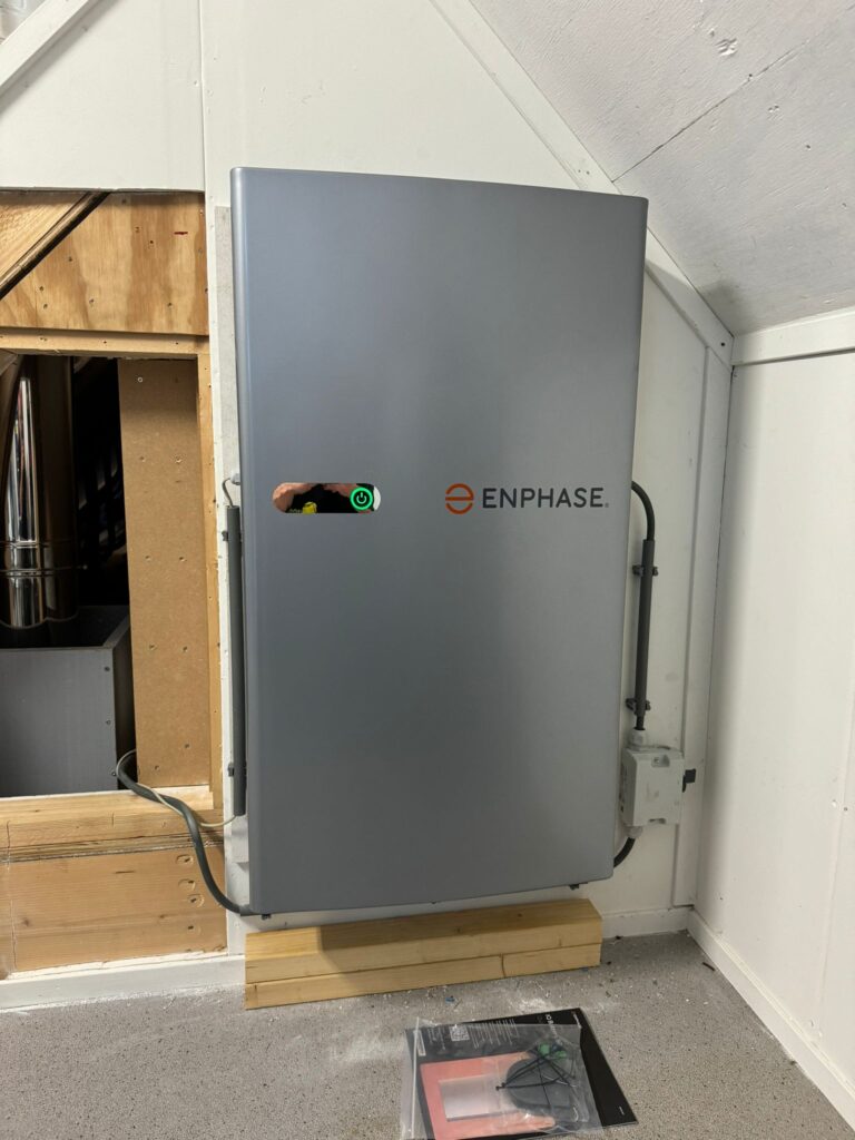 Installatie thuisbatterij Enphase